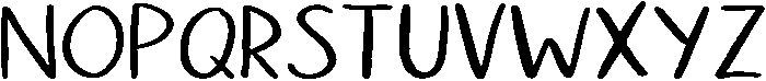 North Pole otf (400) Font LOWERCASE