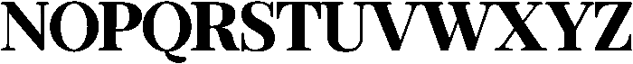 North Regular otf (400) Font LOWERCASE