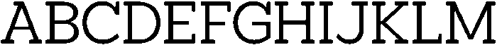 North Rock Regular otf (400) Font UPPERCASE