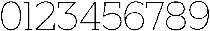 North Rock Thin otf (100) Font OTHER CHARS