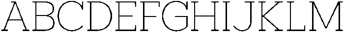 North Rock Thin otf (100) Font UPPERCASE