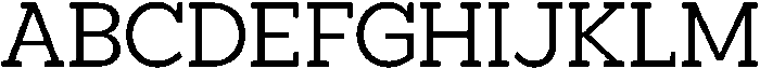 North Rock Var Regular ttf (400) Font UPPERCASE