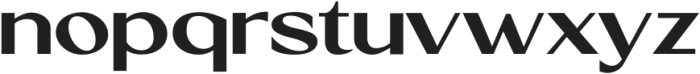 North Roland Regular otf (400) Font LOWERCASE