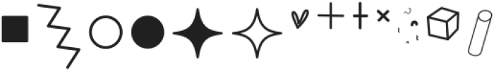 North-Sea-Geometric-Shape otf (400) Font LOWERCASE
