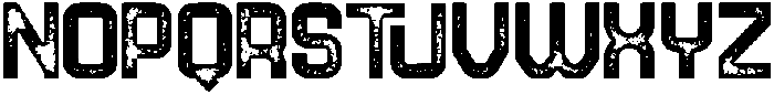Northden Rough otf (400) Font UPPERCASE