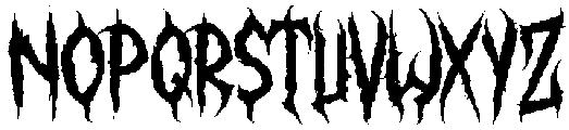 Northen Regular otf (400) Font LOWERCASE