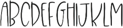 Northern Downpour otf (400) Font UPPERCASE