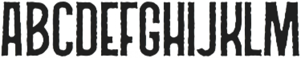Northern Rough otf (400) Font LOWERCASE