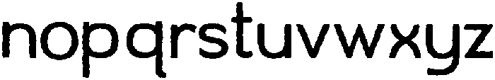 Northfield  Bold Sans otf (700) Font LOWERCASE
