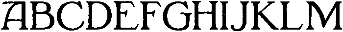 Northfield  Regular otf (400) Font UPPERCASE