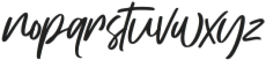 Northgate Regular otf (400) Font LOWERCASE