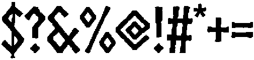 Northman Medium otf (500) Font OTHER CHARS