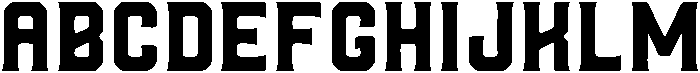Northwest Regular ttf (400) Font UPPERCASE