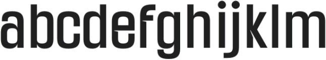 Nortune Regular otf (400) Font LOWERCASE