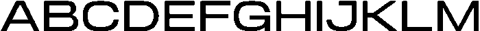 Norvas Expanded otf (400) Font UPPERCASE