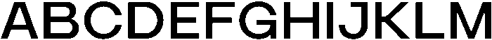 Norvas Regular otf (400) Font UPPERCASE