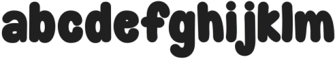 Norwich Typeface Bold otf (700) Font LOWERCASE
