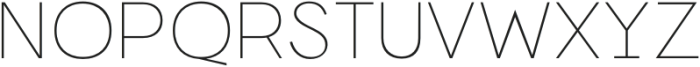 Norwige Extra Light otf (200) Font UPPERCASE