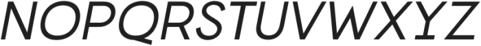 Norwige Medium Italic otf (500) Font UPPERCASE