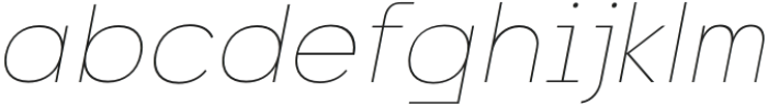 Norwige Thin Italic otf (100) FONT