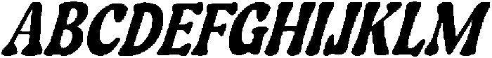 Norwind Slanted otf (400) Font UPPERCASE