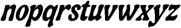 Norwind Slanted otf (400) Font LOWERCASE