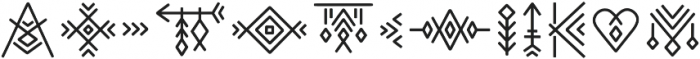 Norwolk  Symbols otf (400) Font UPPERCASE