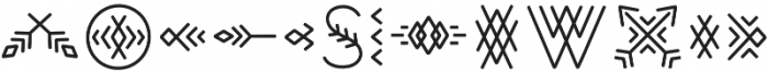 Norwolk  Symbols otf (400) Font UPPERCASE