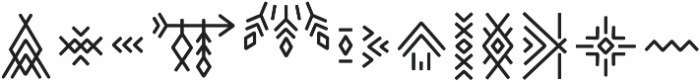 Norwolk  Symbols otf (400) Font LOWERCASE