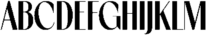 Noserta-Regular otf (400) Font UPPERCASE