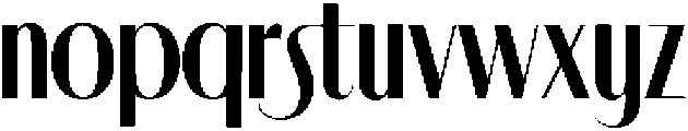 Noserta-Regular otf (400) Font LOWERCASE