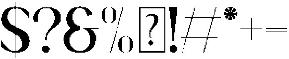 Nossavio otf (400) Font OTHER CHARS