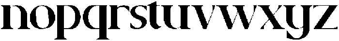 Nossavio otf (400) Font LOWERCASE