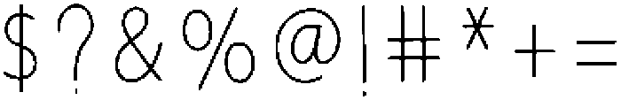 Nostalgia Regular otf (400) Font OTHER CHARS