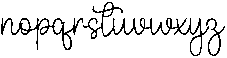 Nostalgia Regular otf (400) Font LOWERCASE