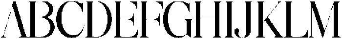 Nostalgic Flashy otf (400) Font UPPERCASE