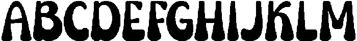 Nostalgic Nineties Regular otf (400) Font UPPERCASE