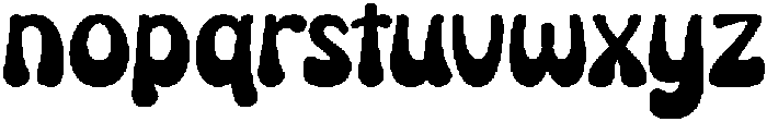 Nostalgic Nineties Regular otf (400) Font LOWERCASE