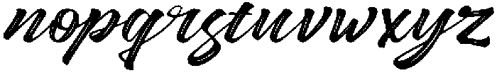 Nostalgic otf (400) Font LOWERCASE