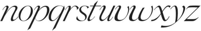 NostalgicMemories-Italic1 otf (400) Font LOWERCASE