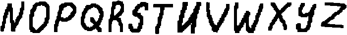 Nostalgicera Regular otf (400) Font UPPERCASE