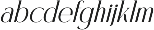 Nostalgin Italic otf (400) Font LOWERCASE