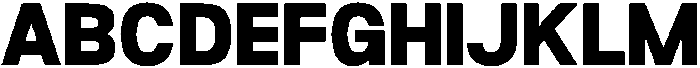 Nostard Black otf (900) Font UPPERCASE