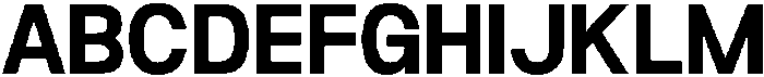 Nostard Bold otf (700) Font UPPERCASE