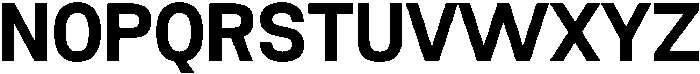 Nostard Bold otf (700) Font UPPERCASE