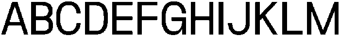 Nostard Regular otf (400) Font UPPERCASE