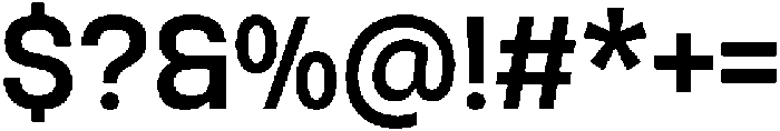 Nostard Semi Bold otf (600) Font OTHER CHARS