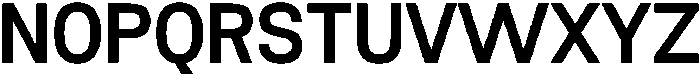 Nostard Semi Bold otf (600) Font UPPERCASE