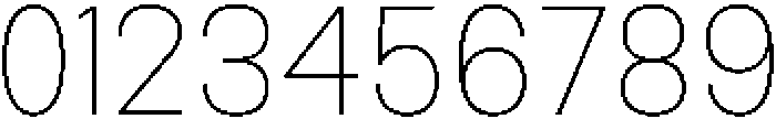 Nostard Thin otf (100) Font OTHER CHARS