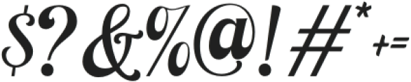 Nostern Script Regular otf (400) Font OTHER CHARS